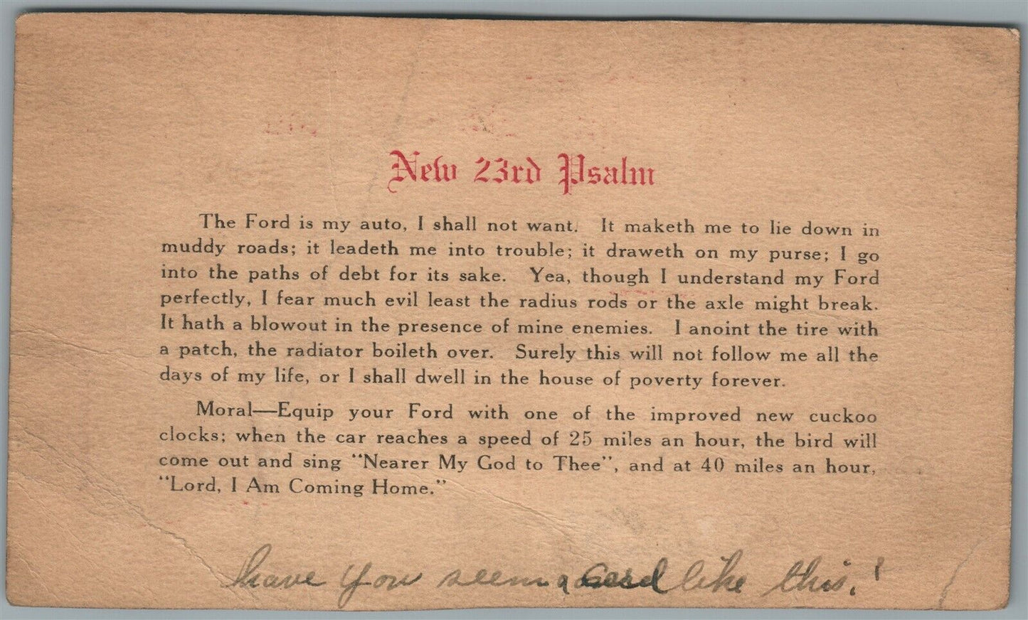 CHITTENANGO NY WHITE STAR CABINS FORD AUTOMOBILE ADVERTISING ANTIQUE POSTCARD