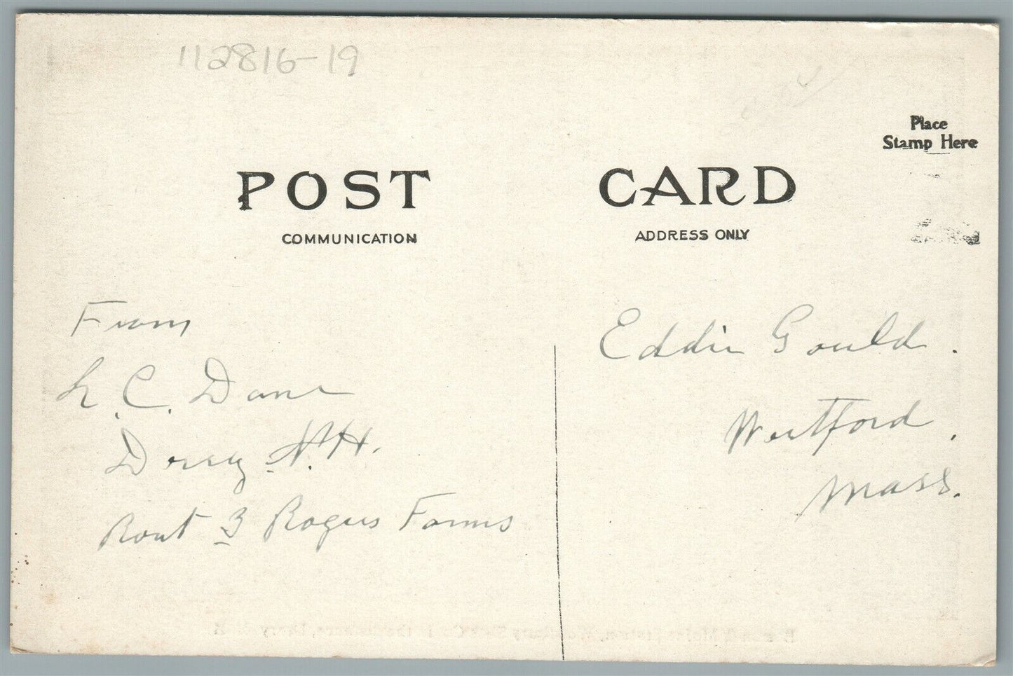 DERRY NH RAILROAD STATION RAILWAY TRAIN DEPOT ANTIQUE POSTCARD