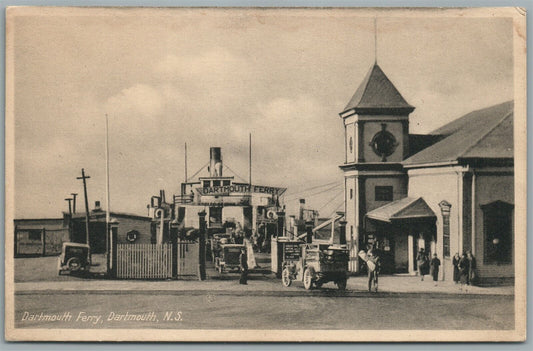 CANADA DARTMOUTH NS FERRY ANTIQUE POSTCARD
