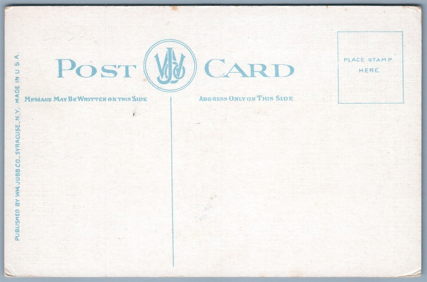 FULTON NY RAILROAD STATION ANTIQUE POSTCARD railway depot