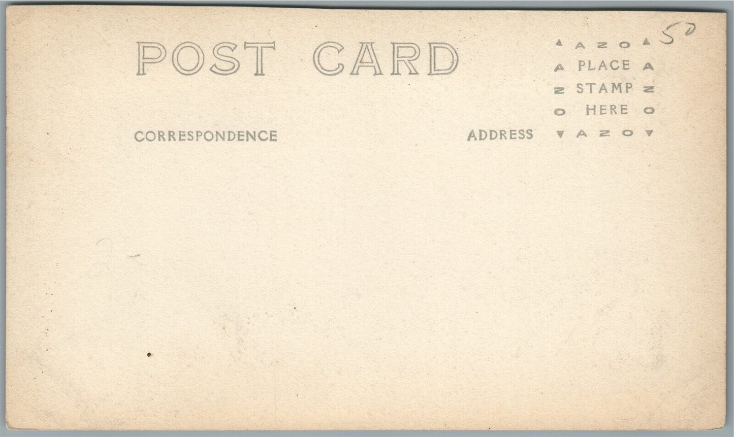 TAILOR SHOP ANTIQUE REAL PHOTO POSTCARD RPPC