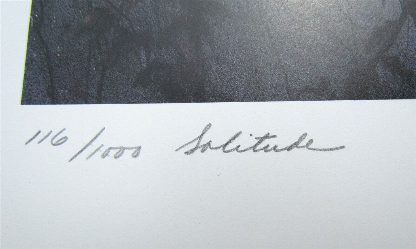 1986 vintage BARBARA HAILS LIMITED EDITION SIGNED NUMBERED PRINT