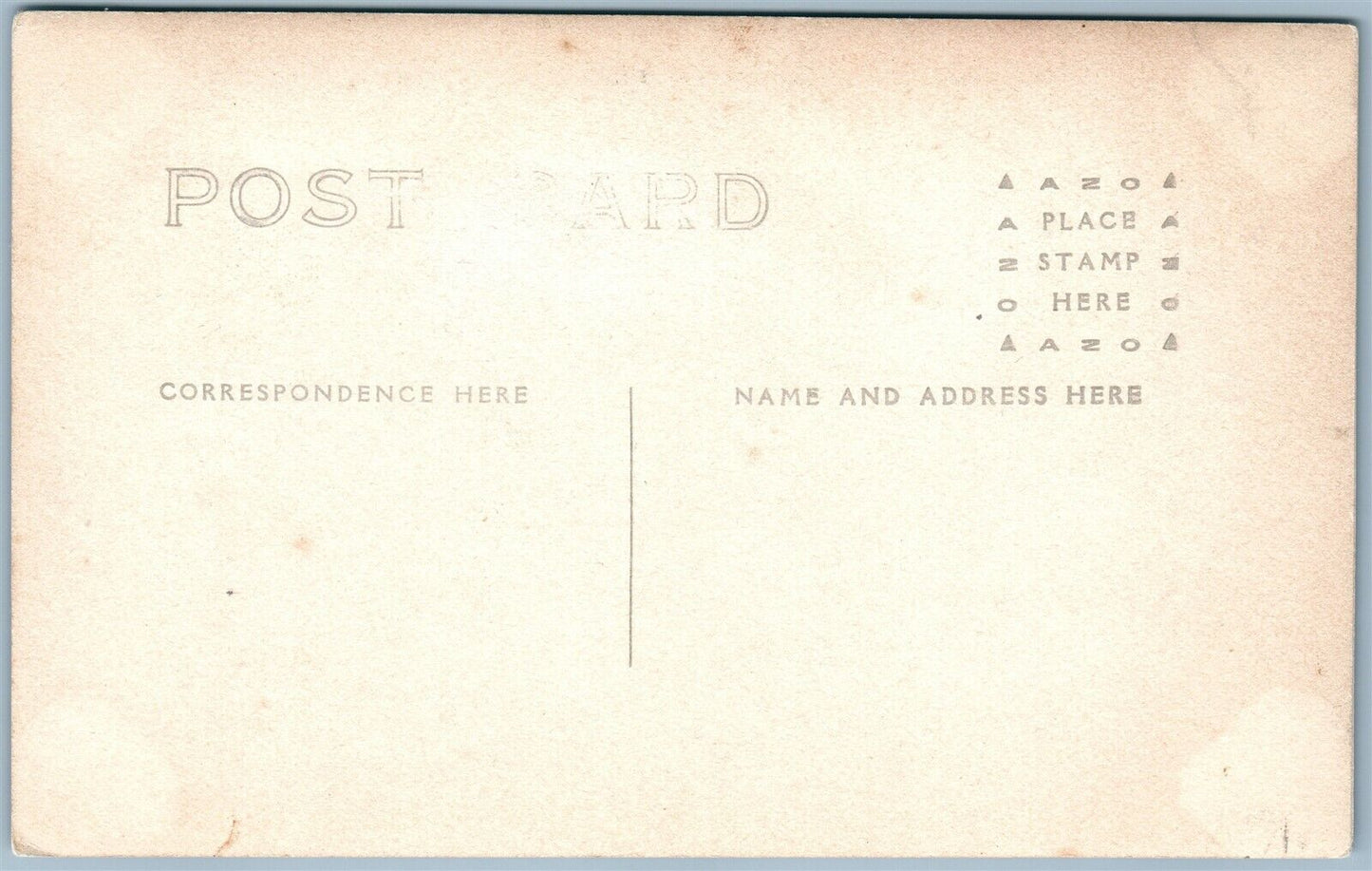 WASHINGTON NJ SCALLA'S PRIVATE AMUSEMENT PARK ANTIQUE REAL PHOTO POSTCARD RPPC