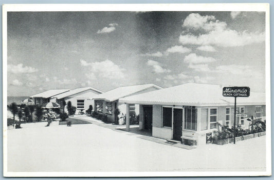 DAYTONA BEACH FL MIRANDO COTTAGES VINTAGE POSTCARD