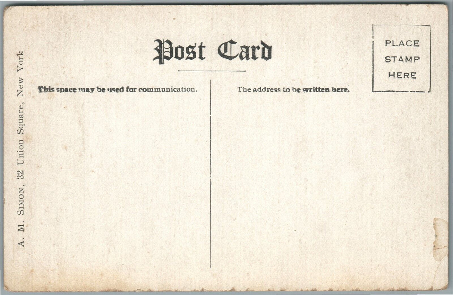 BENNINGTON NH MAIN STREET ANTIQUE POSTCARD