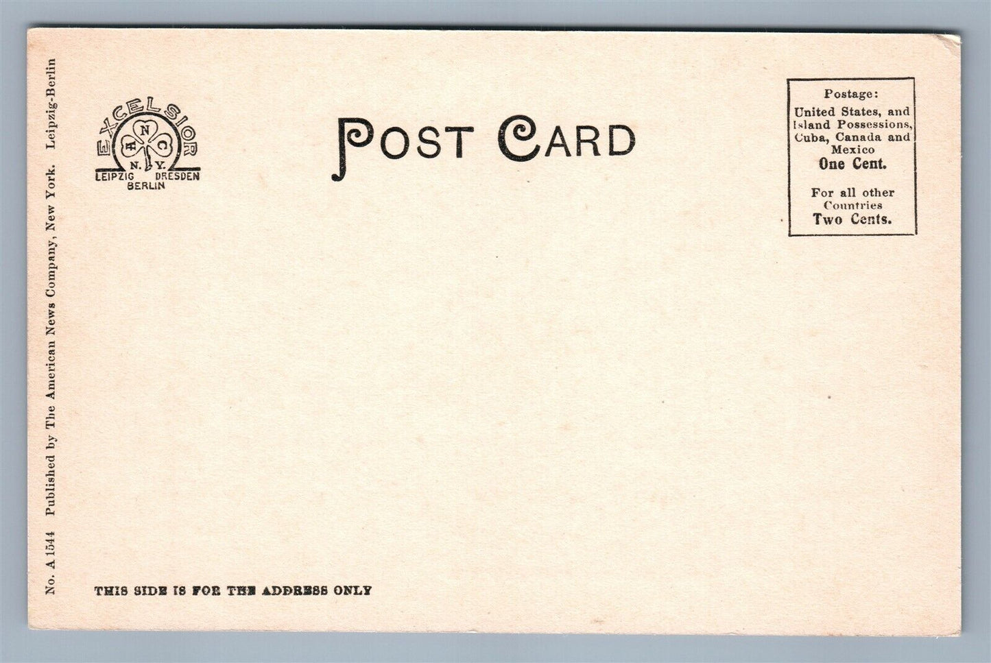 FLEMINGTON NJ READING ACADEMY ANTIQUE POSTCARD