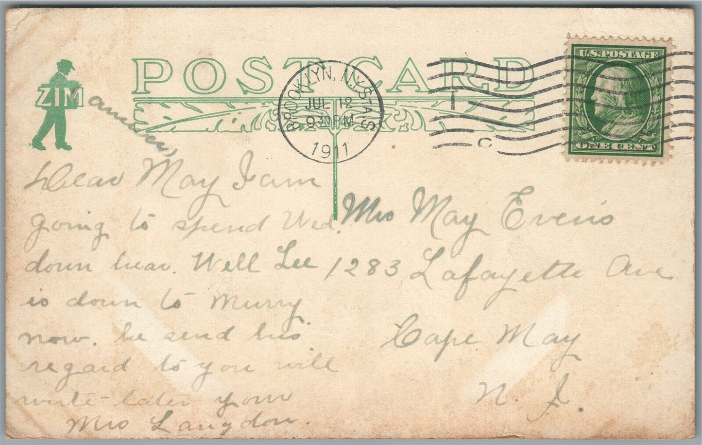 LONG BEACH LI NY WHITE BATHING PAVILION HOTEL NASSAU ANTIQUE POSTCARD