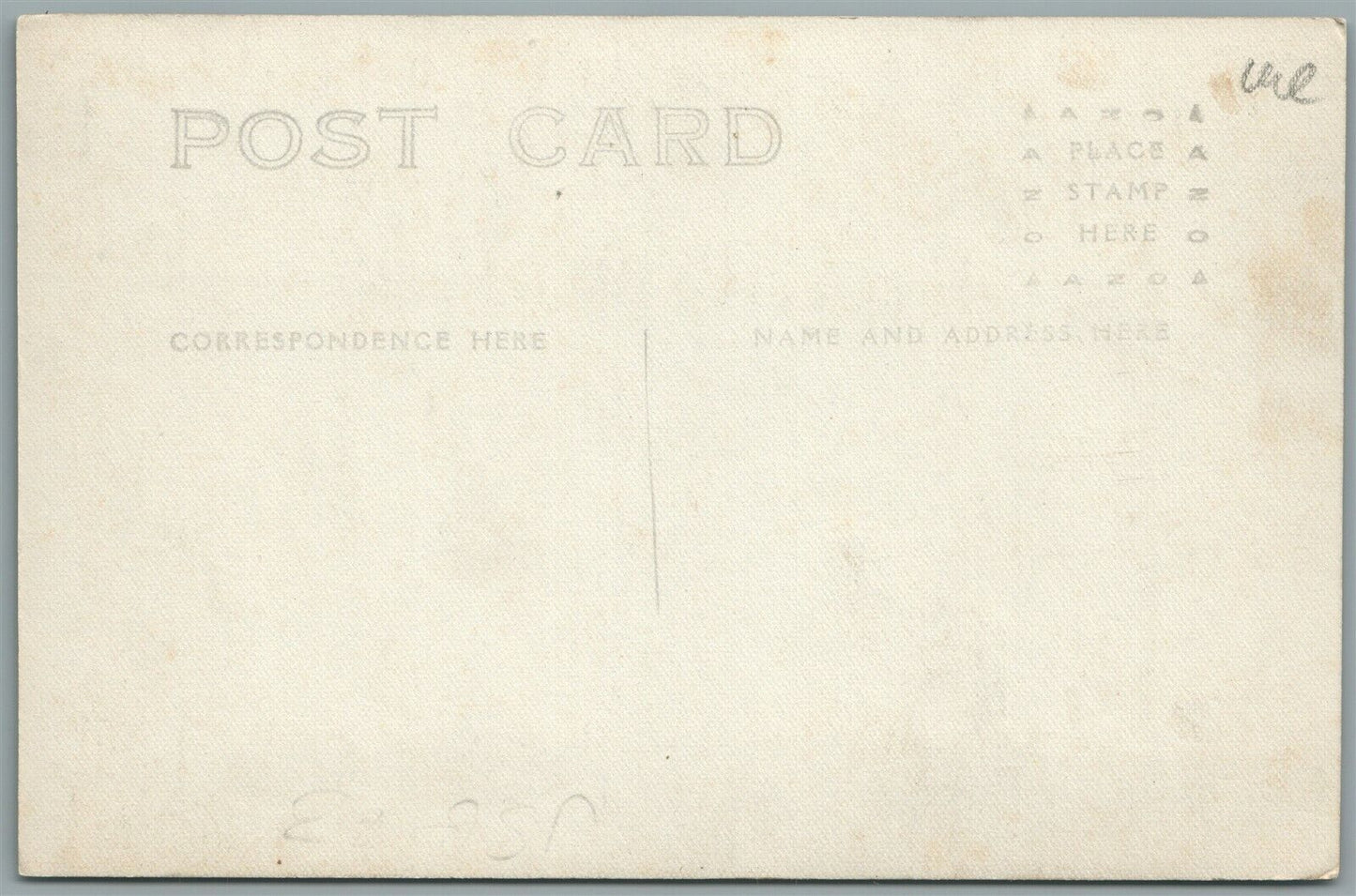 HIGHESVILLE PA METHODIST CHURCH ANTIQUE REAL PHOTO POSTCARD RPPC