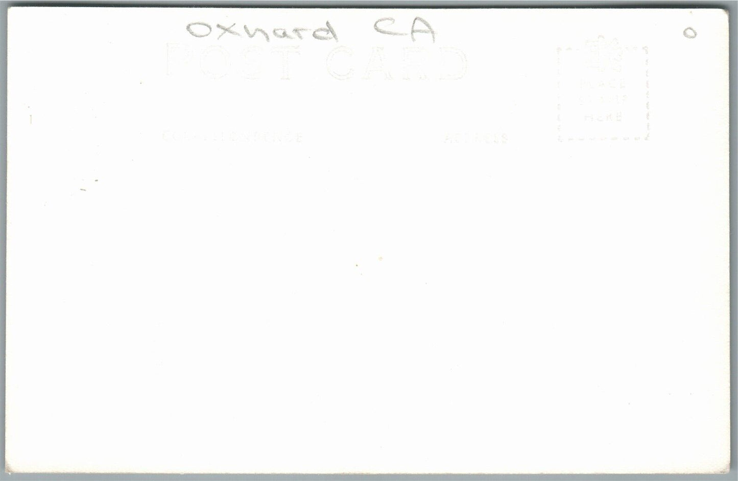 OXNARD CA ST. JOHN'S HOSPITAL VINTAGE REAL PHOTO POSTCARD RPPC