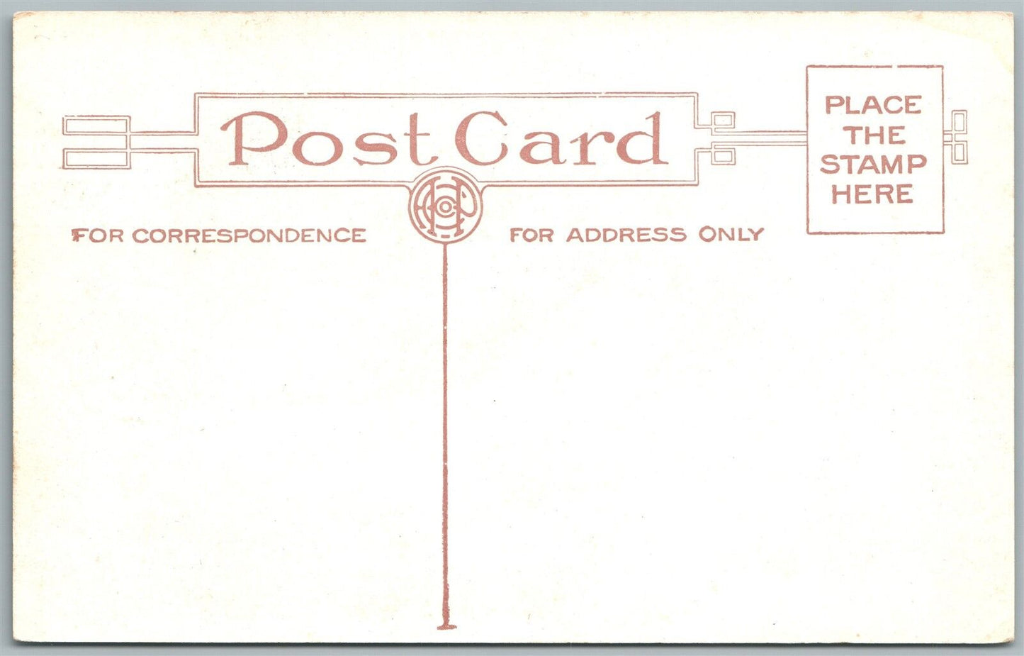 AMITYVILLE PA UNION S.S. ANTIQUE POSTCARD