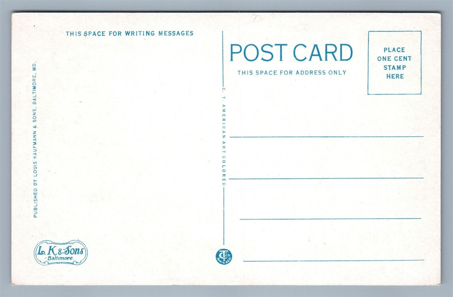 NORFOLK VA GRANBY STREET ANTIQUE POSTCARD