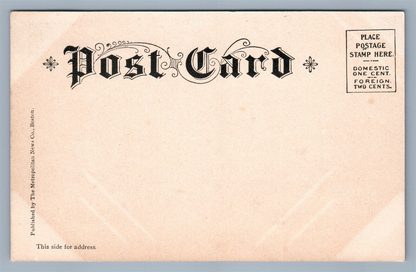 FARMINGTON HIGH SCHOOL NH UNDIVIDED ANTIQUE POSTCARD