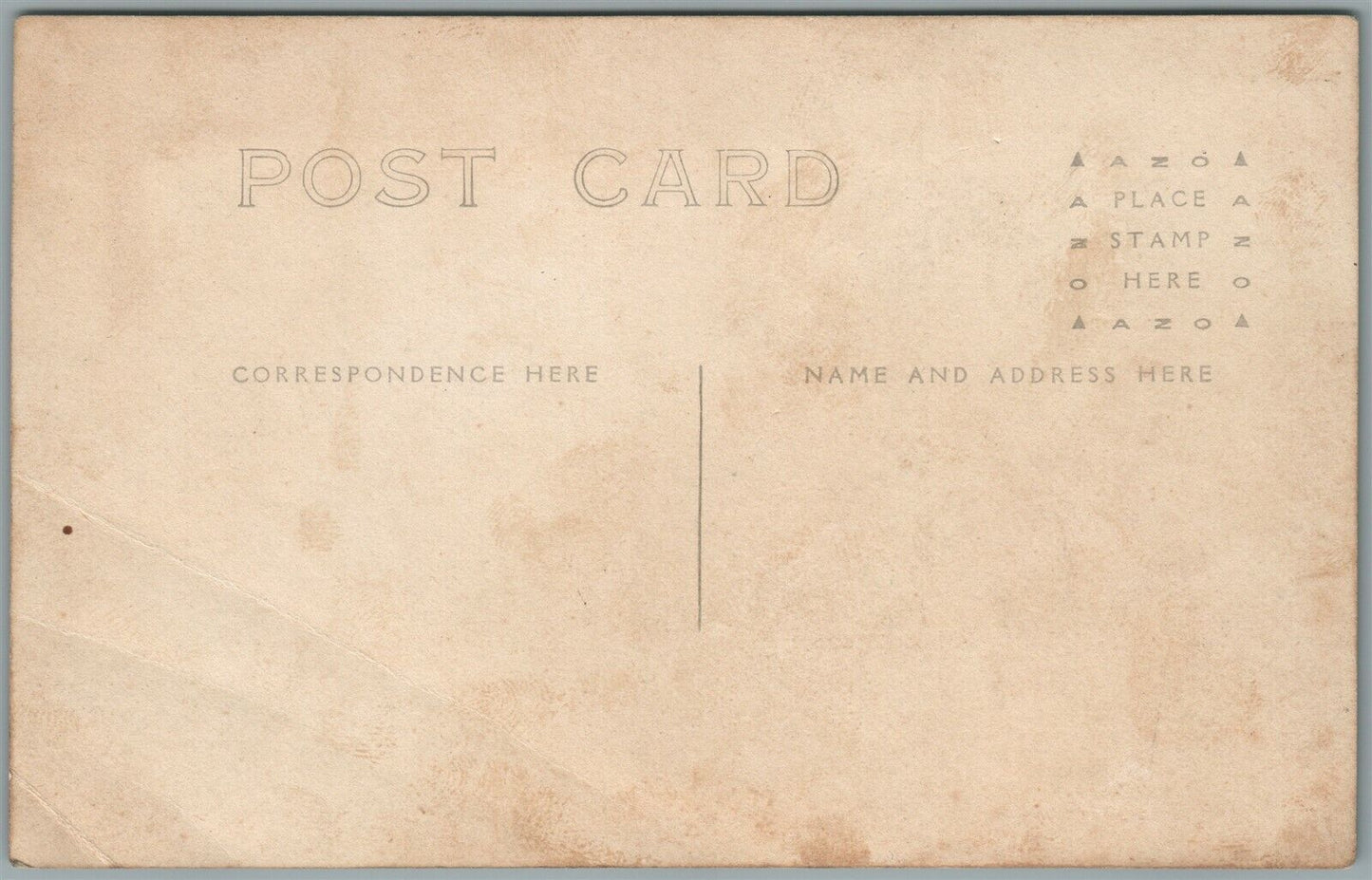 EVART MI STREET SCENE ANTIQUE REAL PHOTO POSTCARD RPPC