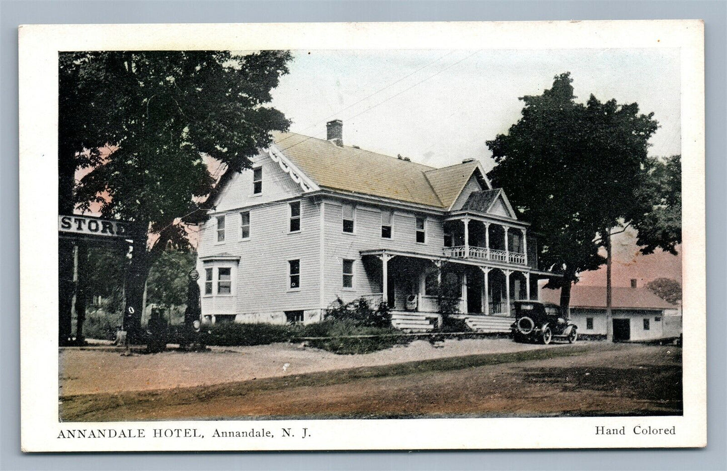 ANNANDALE NJ HOTEL ANTIQUE POSTCARD
