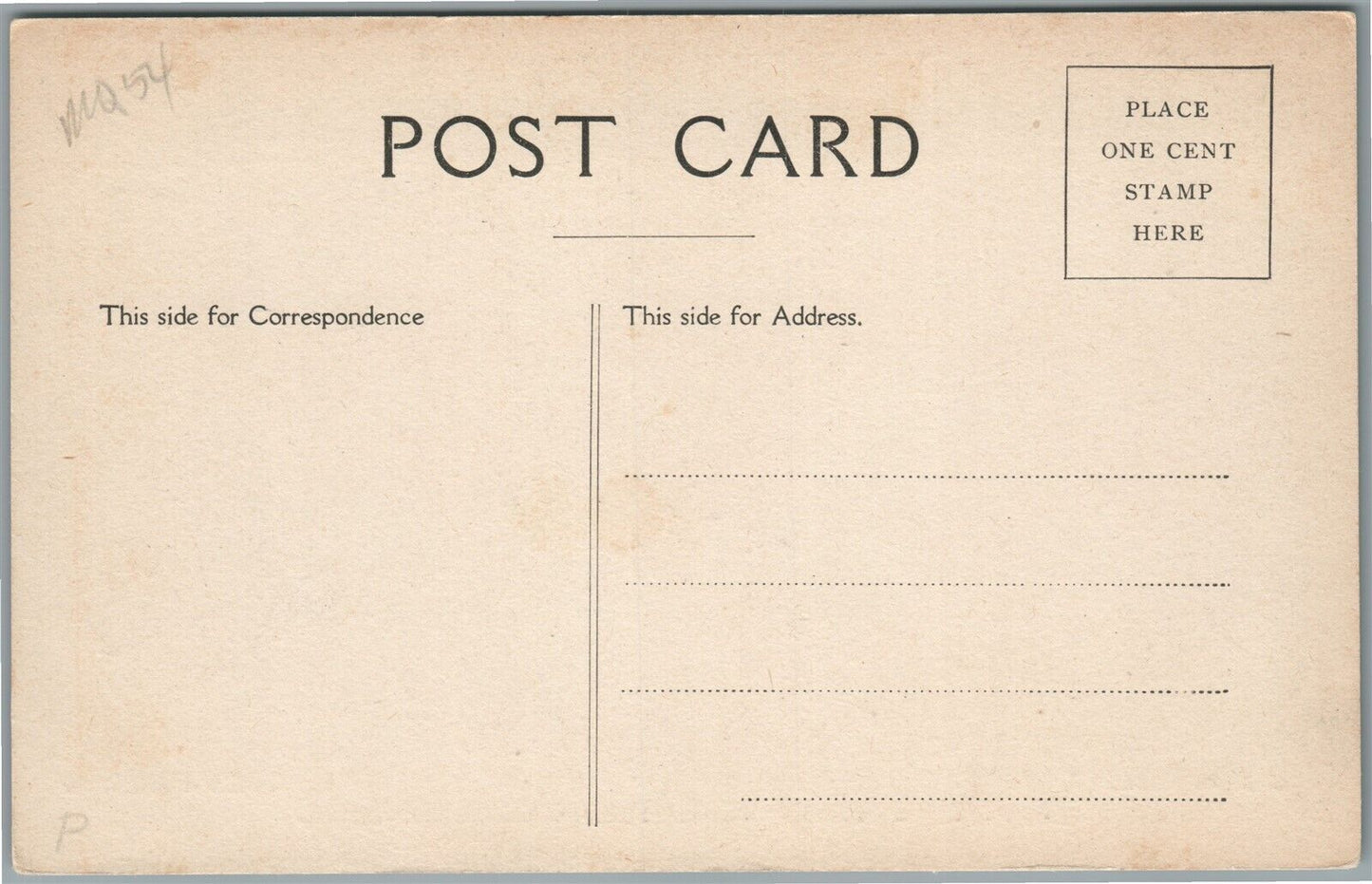 PHILADELPHIA PA WANAMAKER'S HERRING CURTISS FLYING MACHINE ANTIQUE POSTCARD