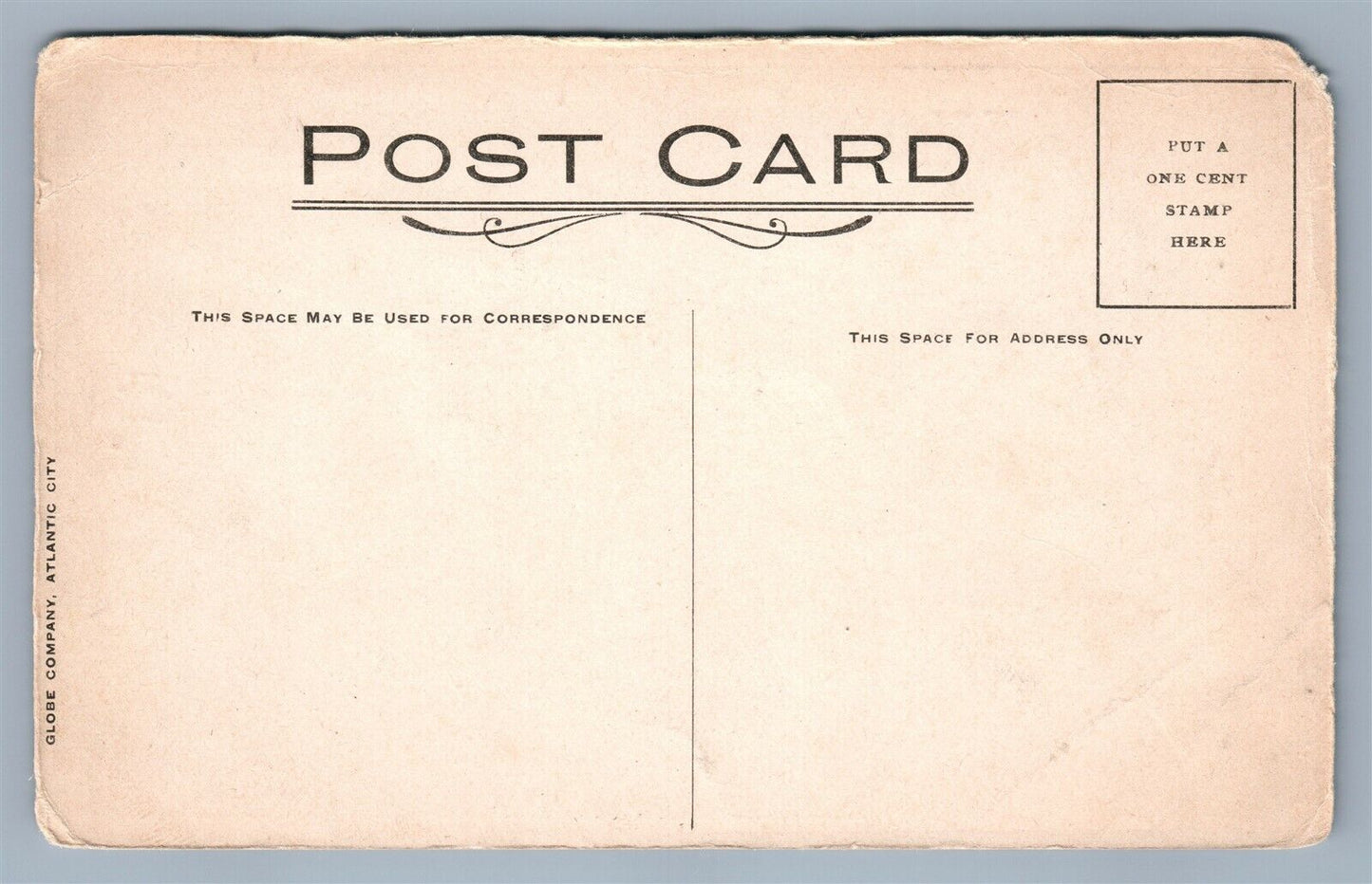 ATLANTIC CITY NJ NETHERLAND NEW YORK AVE. AND BEACH ANTIQUE POSTCARD