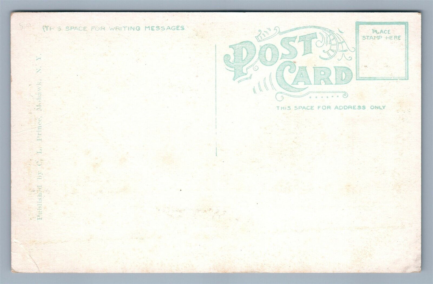 LOWELL MA ST. ANNE'S CHURCH ANTIQUE POSTCARD