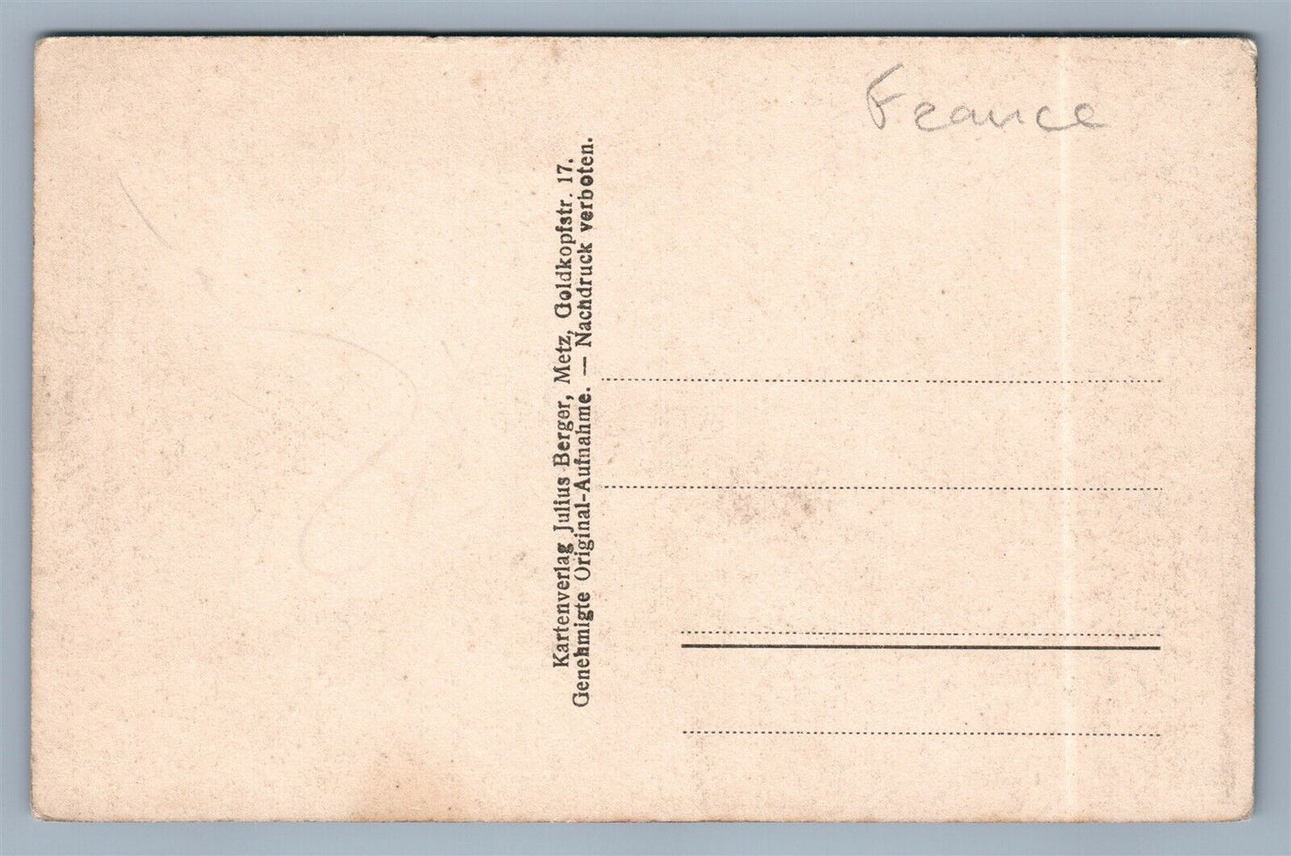 FRANCE WOEL ANTIQUE POSTCARD