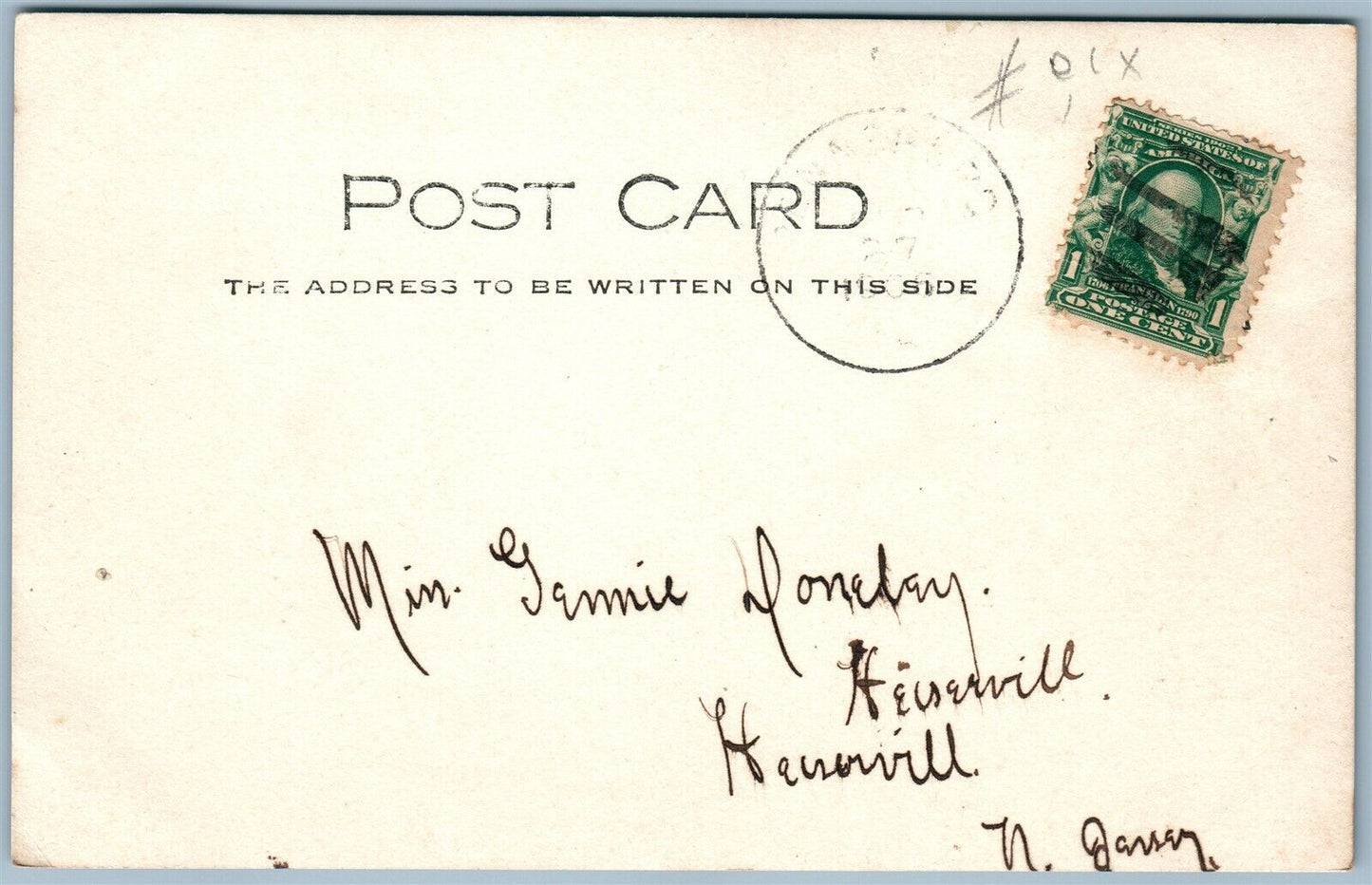 PENNSBURG PA MAIN STREET ANTIQUE REAL PHOTO POSTCARD RPPC