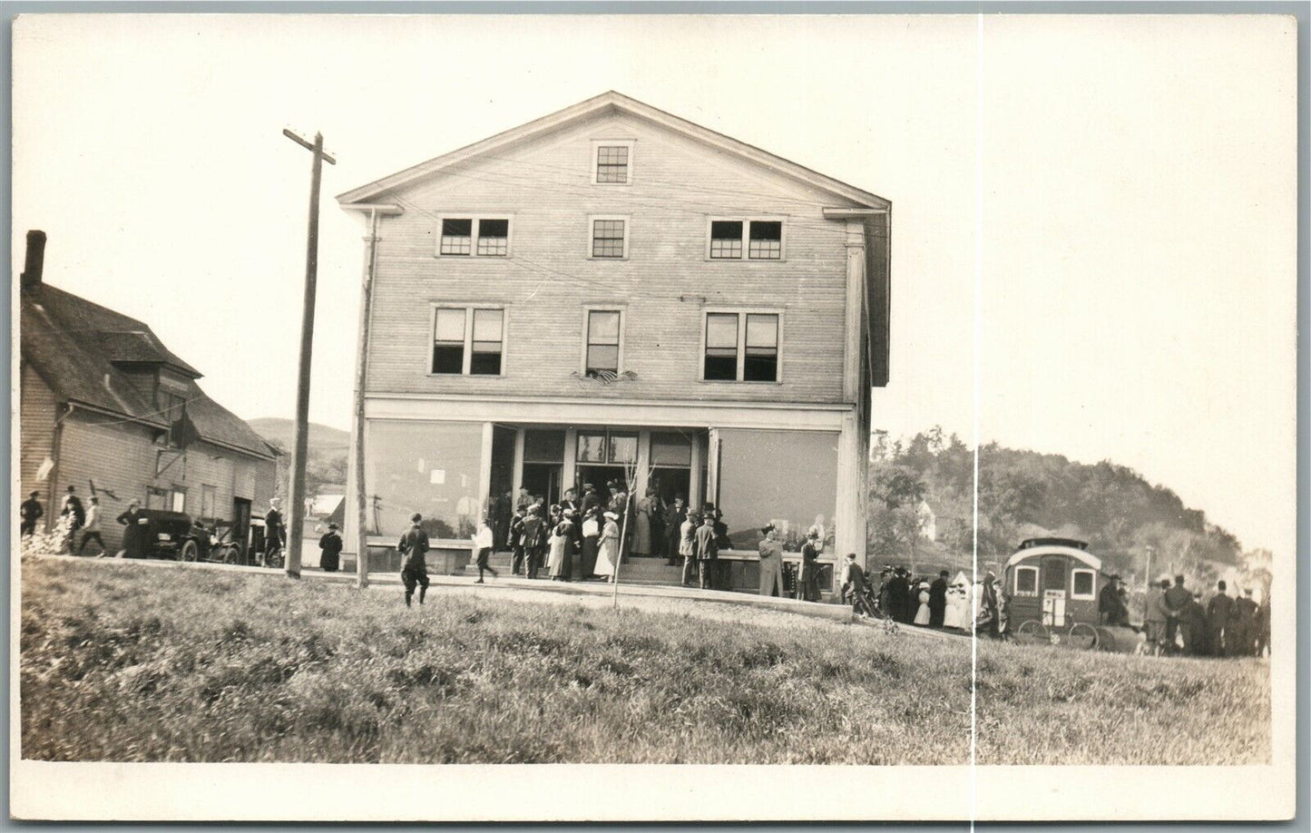 WILLIAMSTOWN VT ANTIQUE REAL PHOTO POSTCARD RPPC by FRED F. PIRIE