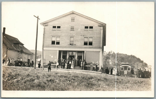 WILLIAMSTOWN VT ANTIQUE REAL PHOTO POSTCARD RPPC by FRED F. PIRIE