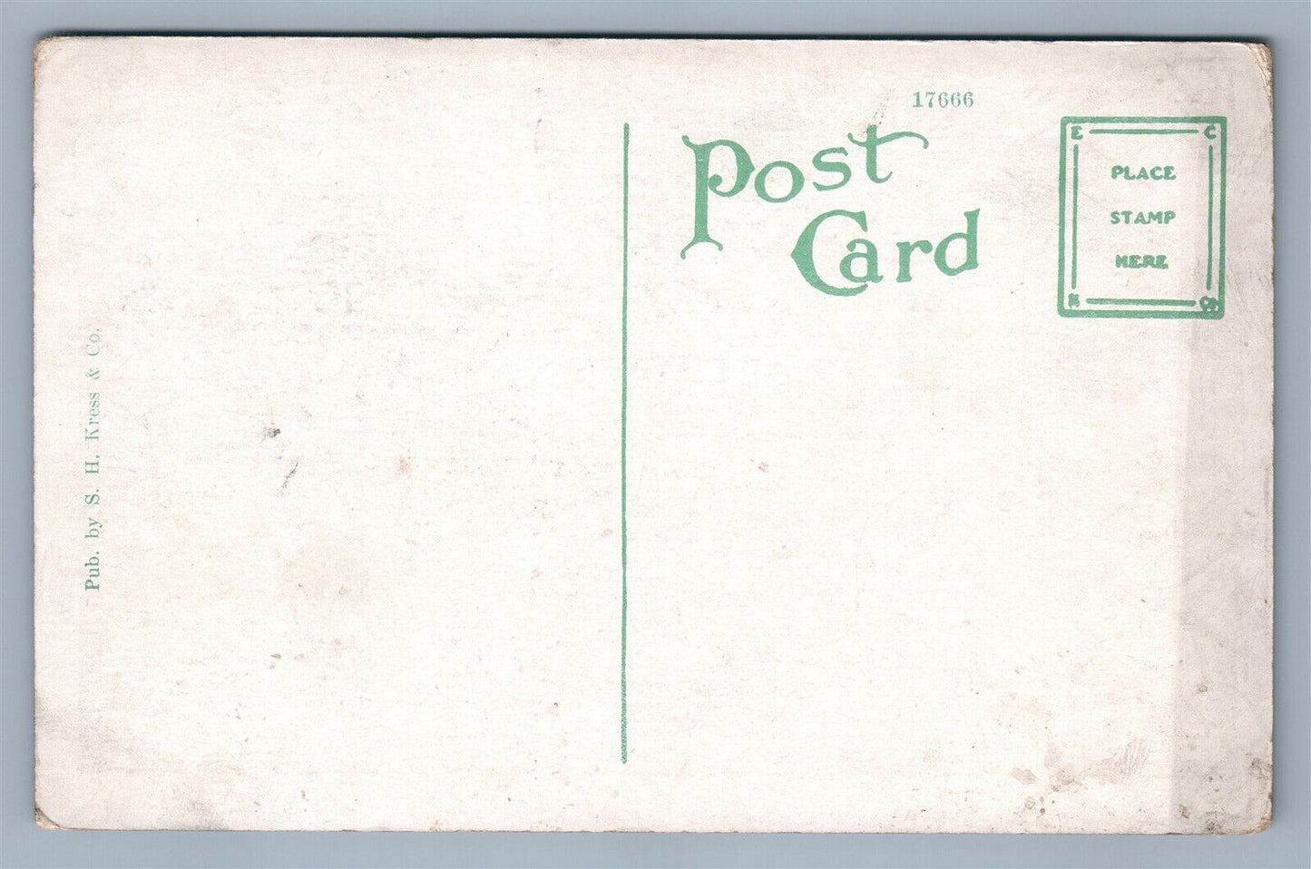 TULSA OK BIRDS EYE VIEW ANTIQUE POSTCARD