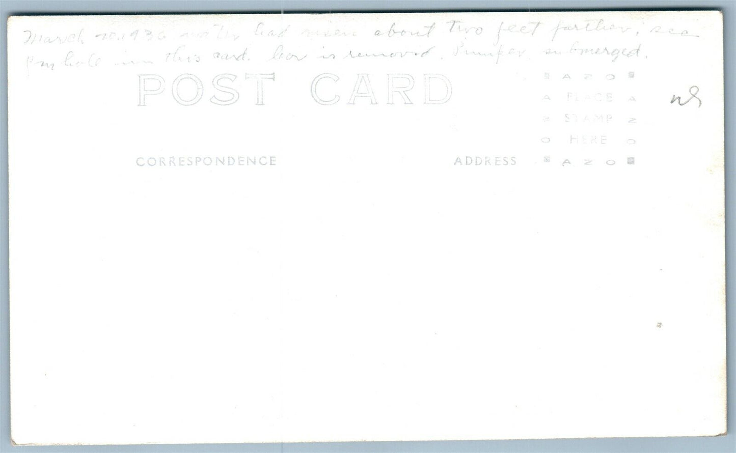 HARTFORD CT 1936 GREAT FLOOD PUMPING WATER VINTAGE REAL PHOTO POSTCARD RPPC