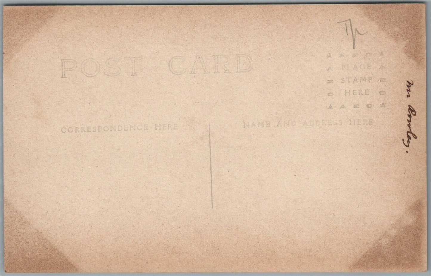 HAINES CITY FL RESIDENCE of CHENEY & YALE ANTIQUE REAL PHOTO POSTCARD RPPC