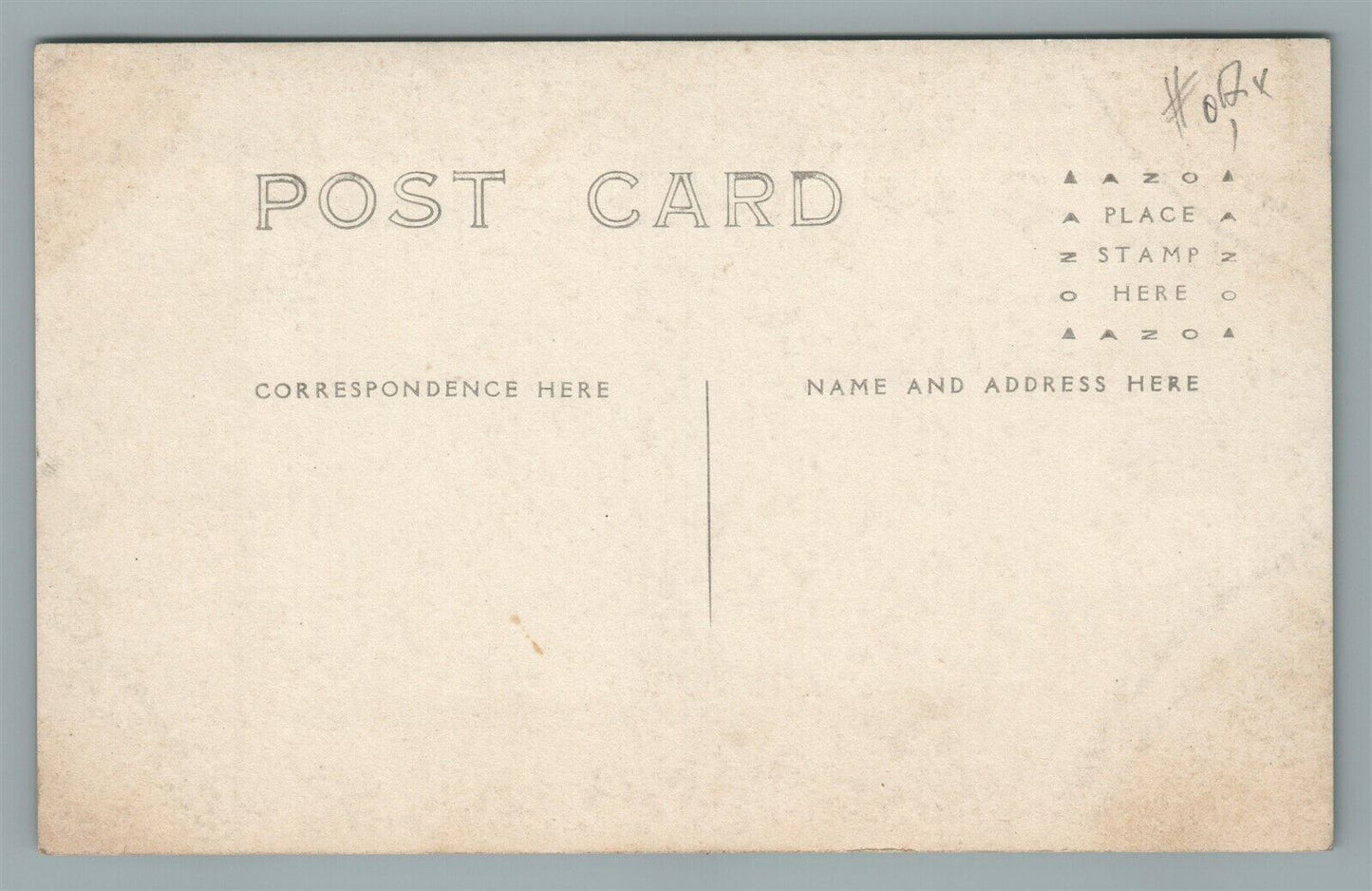 SUMMERFIELD FL STREET SCENE ANTIQUE REAL PHOTO POSTCARD RPPC