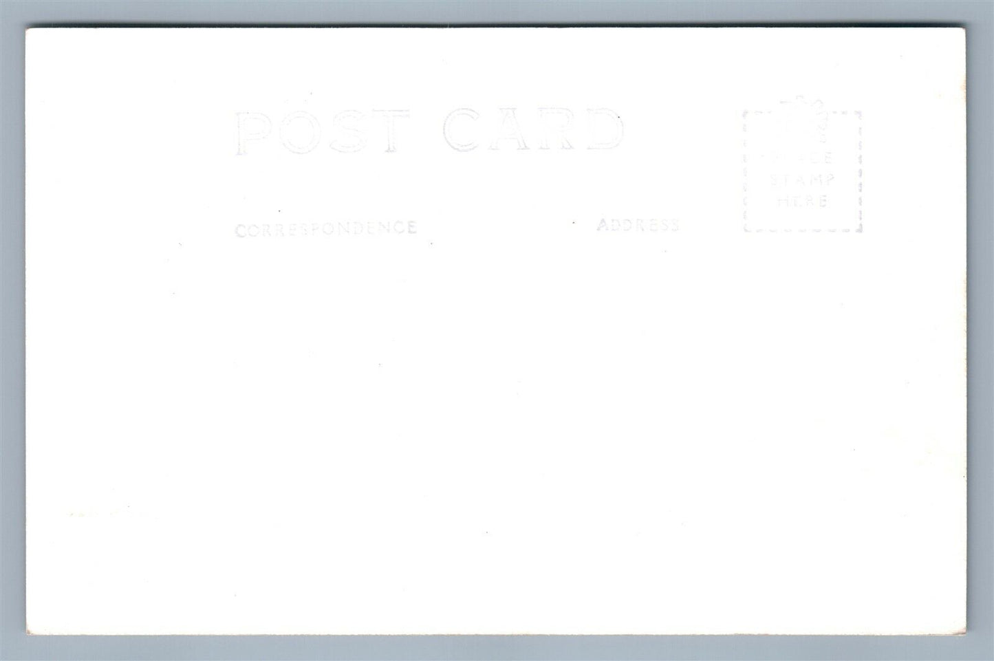 FIRE TRUCKS AT THE GARAGE ANTIQUE REAL PHOTO POSTCARD RPPC