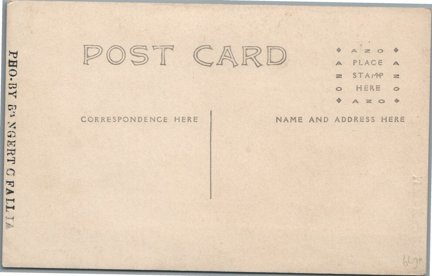 MT. AUBURN IA CHURCH ANTIQUE REAL PHOTO POSTCARD RPPC