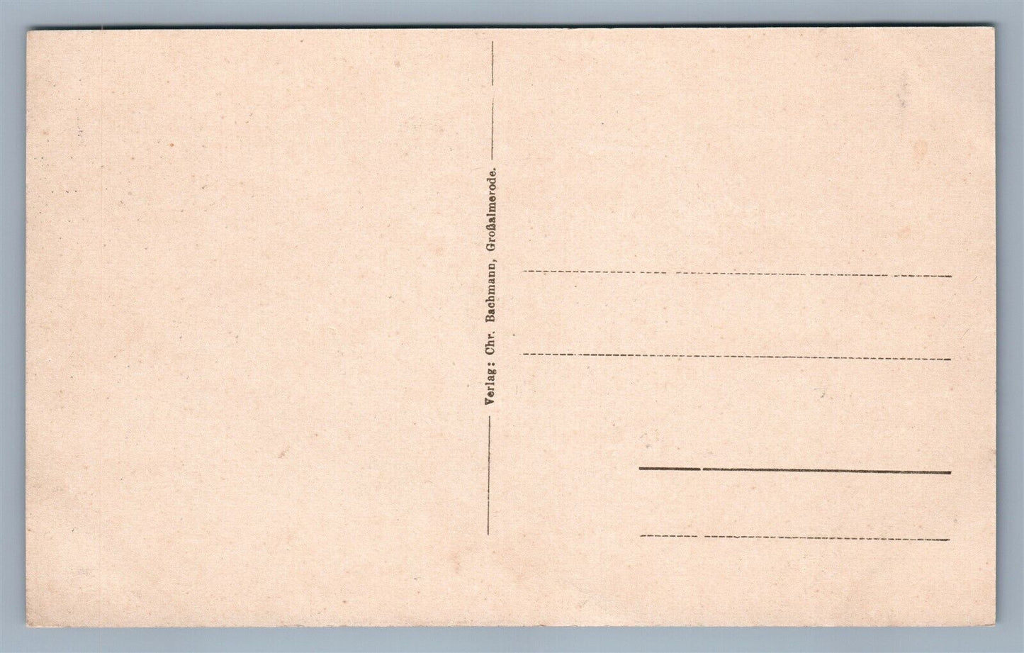 GROSSALMERODE GERMANY GESAMTANSICHT ANTIQUE POSTCARD