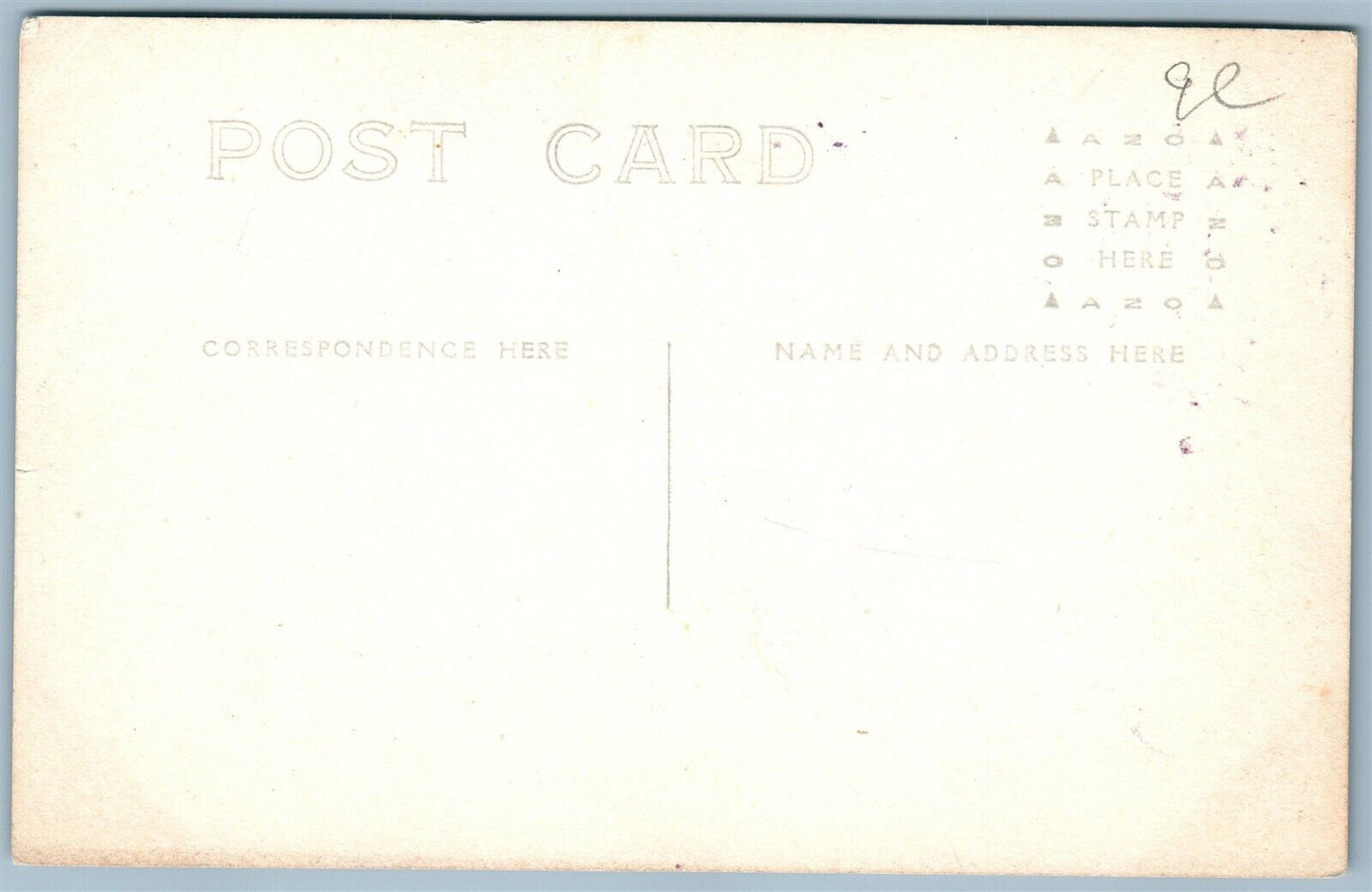 SCOTTVILLE MI STATE STREET ANTIQUE REAL PHOTO POSTCARD RPPC