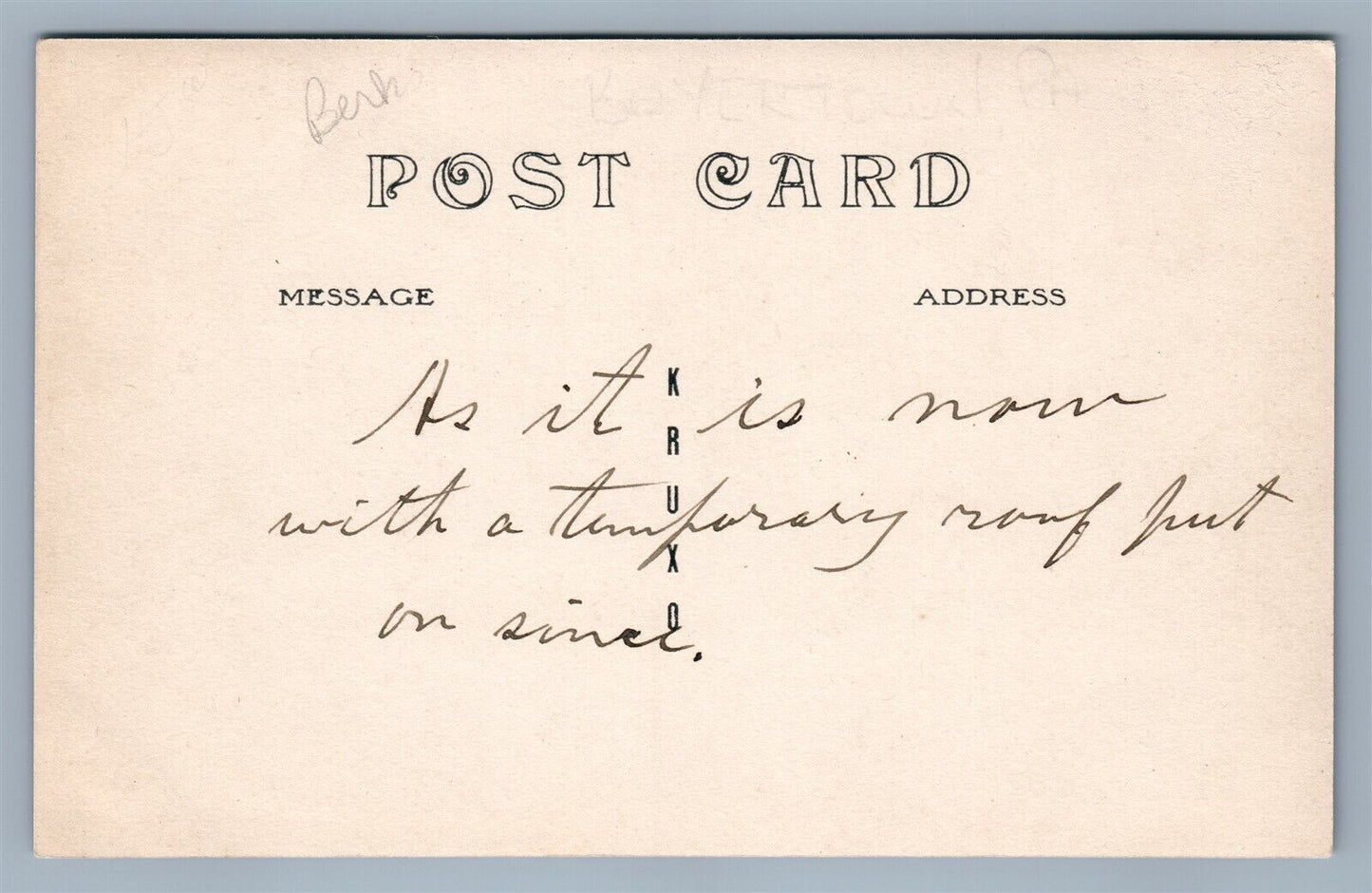 BUILDING FIRE ANTIQUE REAL PHOTO POSTCARD RPPC