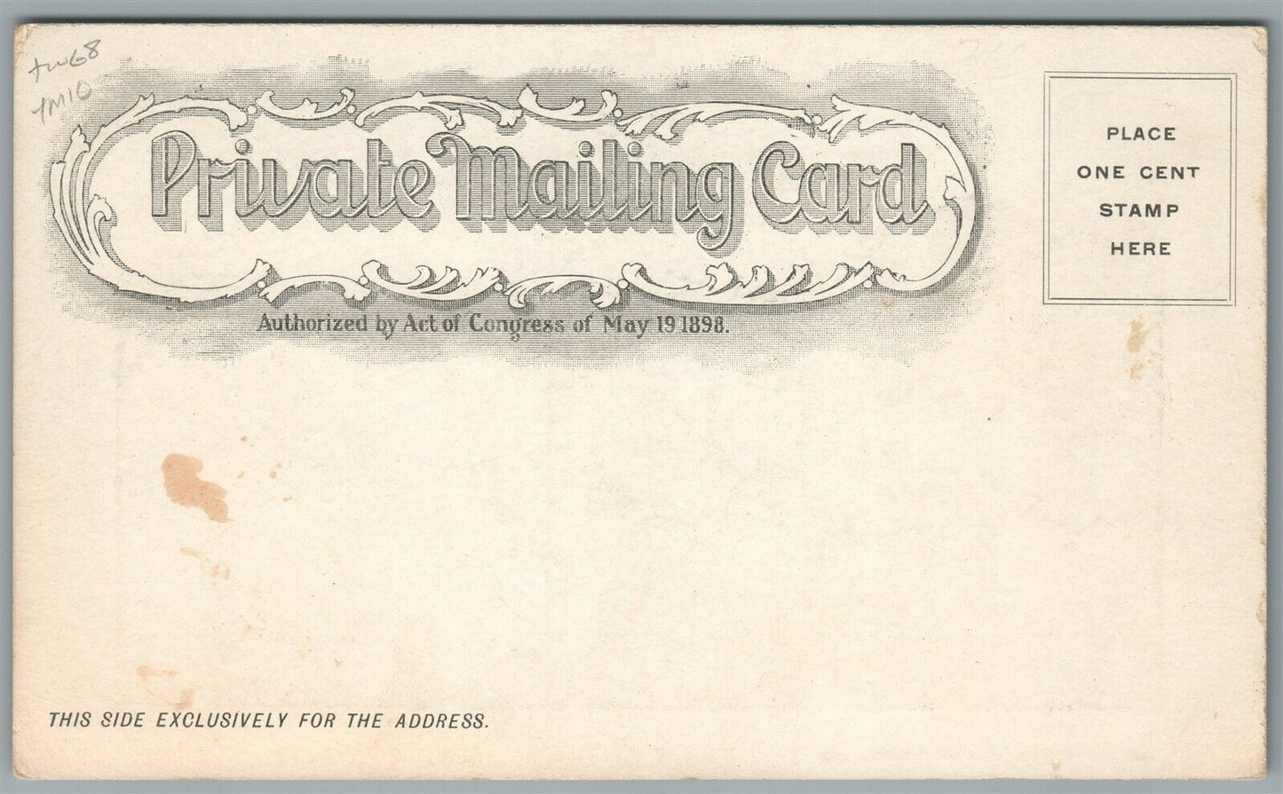 NEWPORT RI HARBOR FRONT ANTIQUE POSTCARD