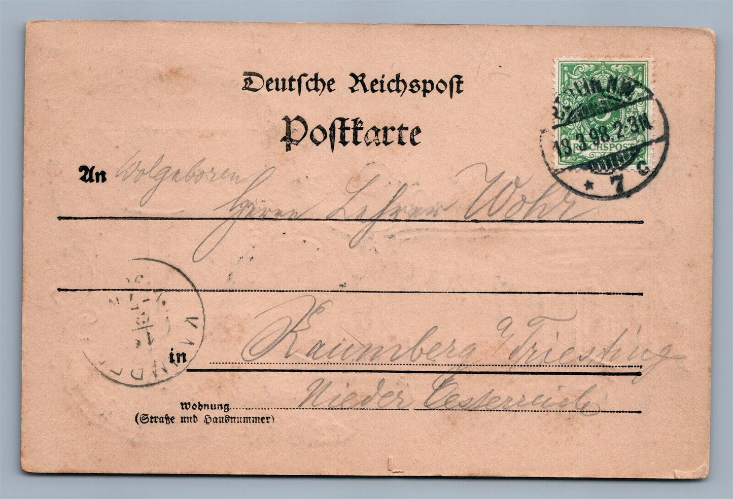 BERLIN GERMANY SIEGESSAULE ANTIQUE POSTCARD