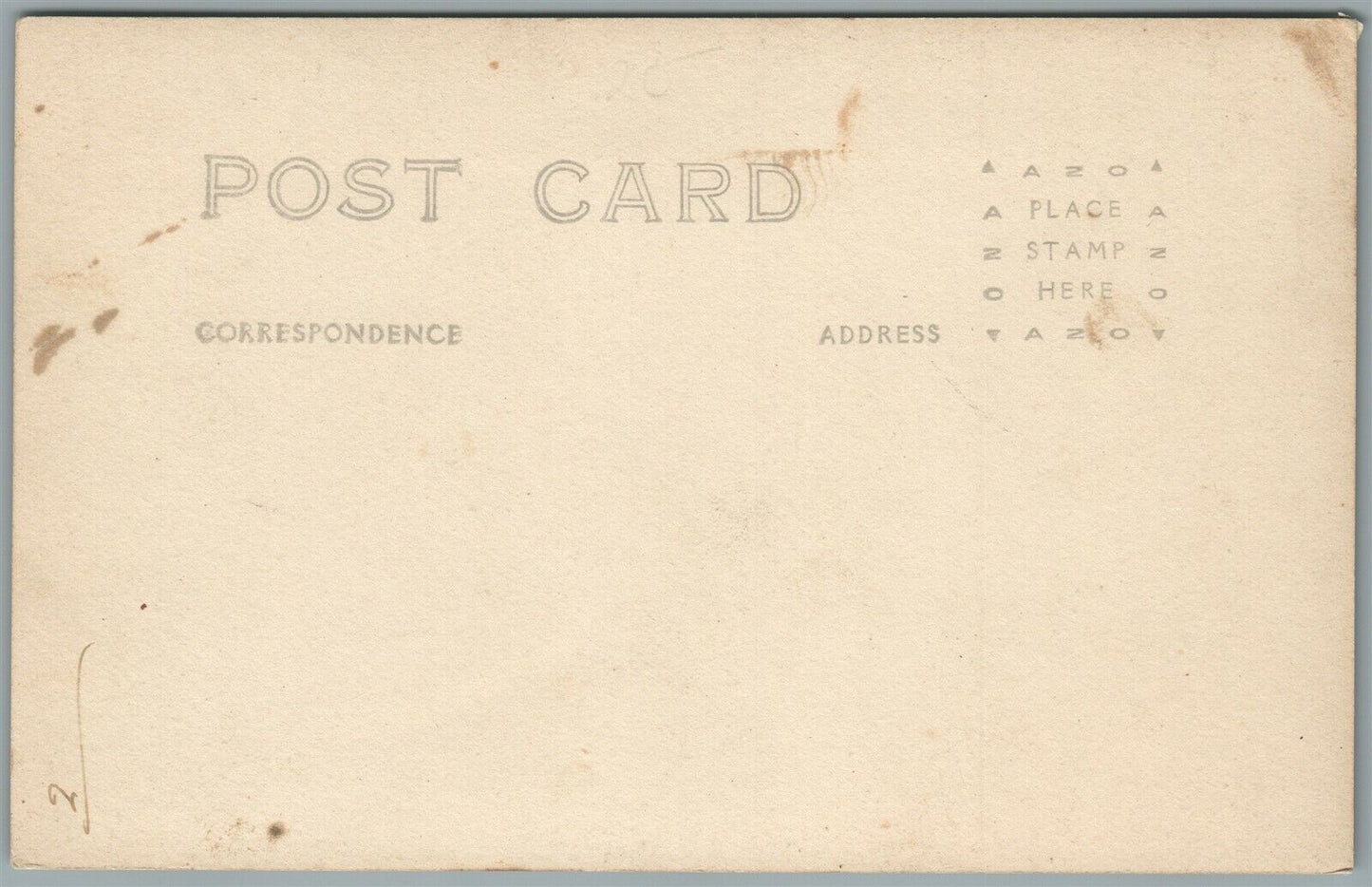 MOTORCYCLE & CAVALRY ANTIQUE REAL PHOTO POSTCARD RPPC