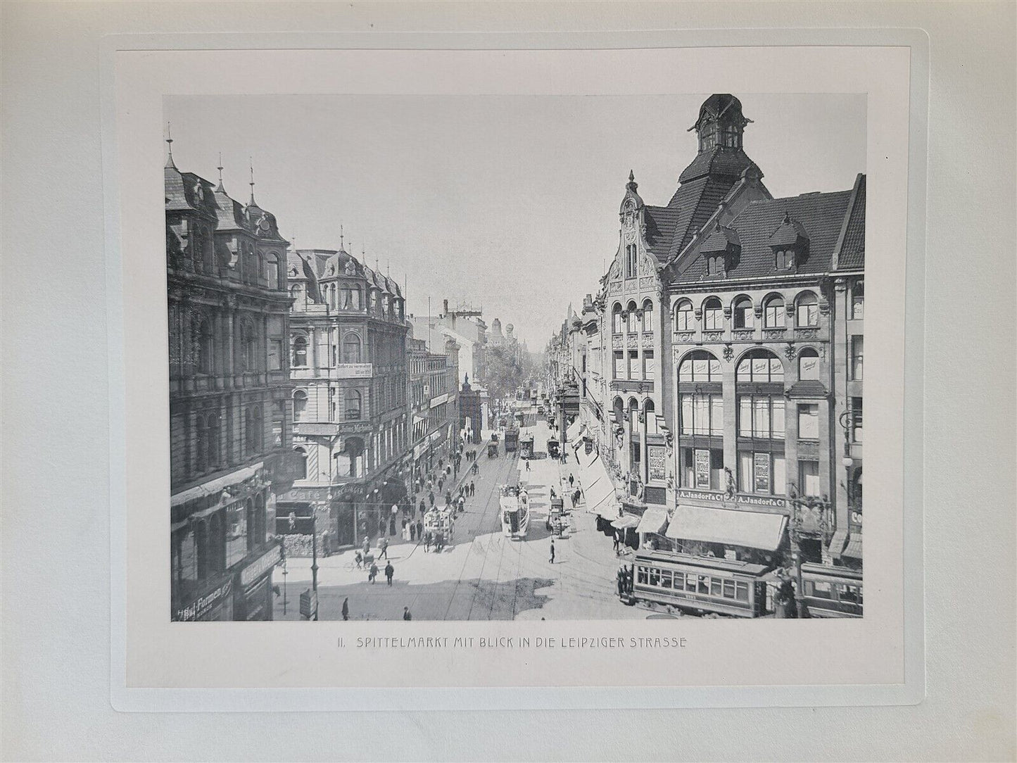 1911 DIE GROSSE BERLINER STRASSENBAHN UND NEBENBAHNEN antique PHOTO ILLUSTRATED