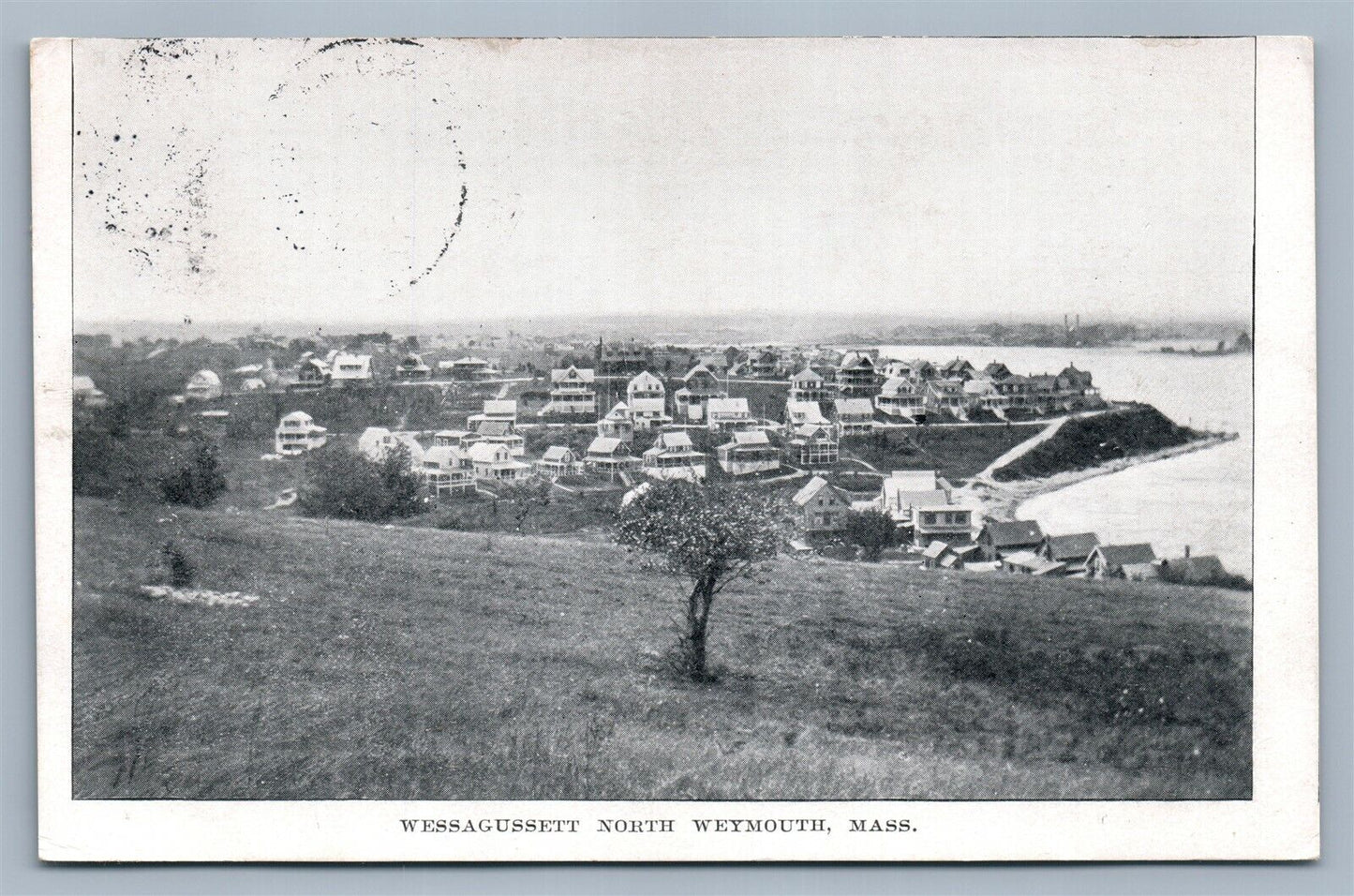 WESSAGUSSETT NORTH WEYMOUTH MA ANTIQUE POSTCARD