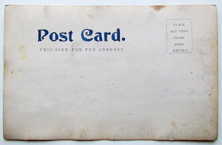 RPPC ANTIQUE UNDIVIDED REAL PHOTO POSTCARD COURT HOUSE PALACE OF JUSTICE CANADA