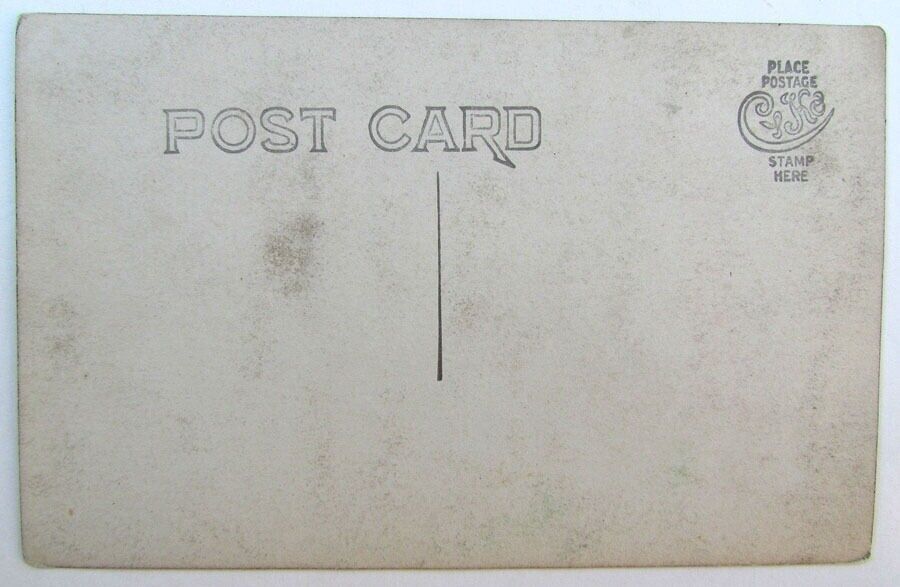 RPPC VINTAGE PHOTO POSTCARD RAILWAY WRECK railroad