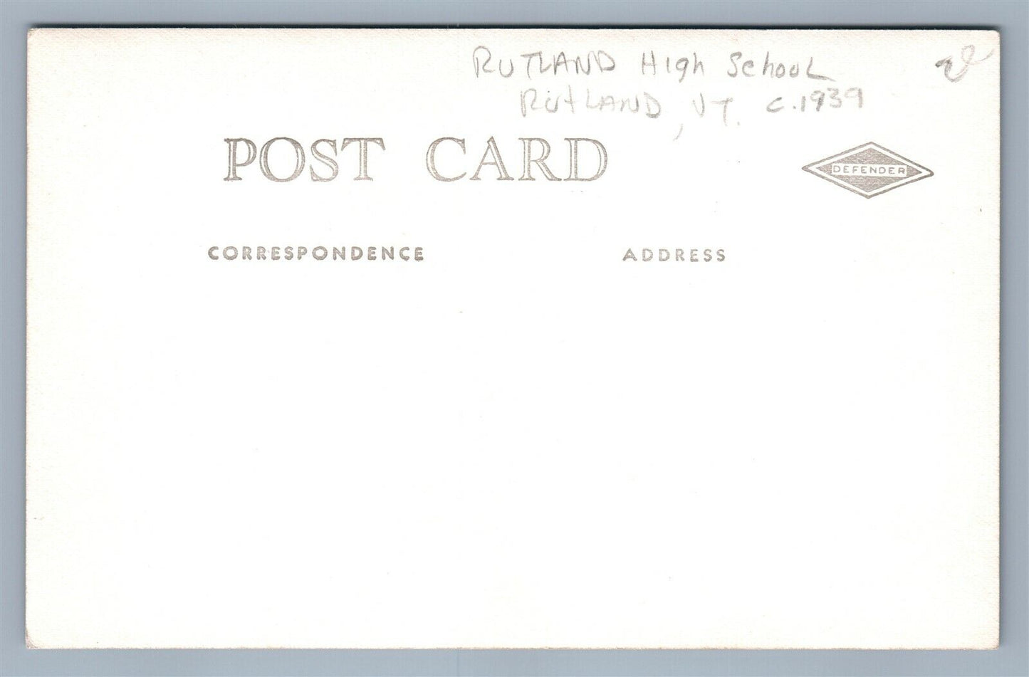 ACROBATIC ETUDE RUTLAND VT SHOOL PERFORMANCE VINTAGE REAL PHOTO POSTCARD RPPC