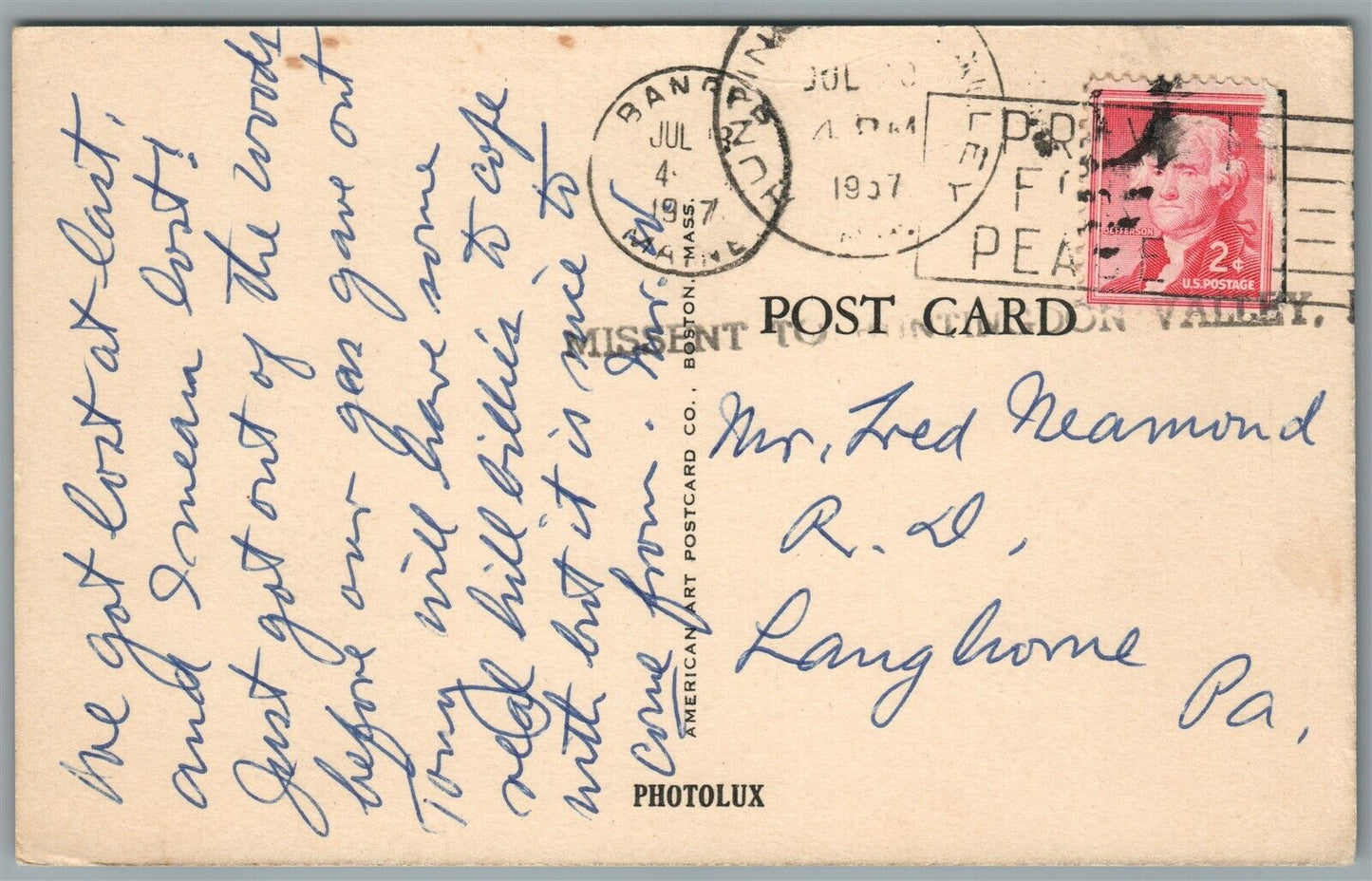 NATIVE AMERICAN CHIEF NEPTURE PASSAMAQUADDY TRIBE EASTPORT ME ANTIQUE POSTCARD