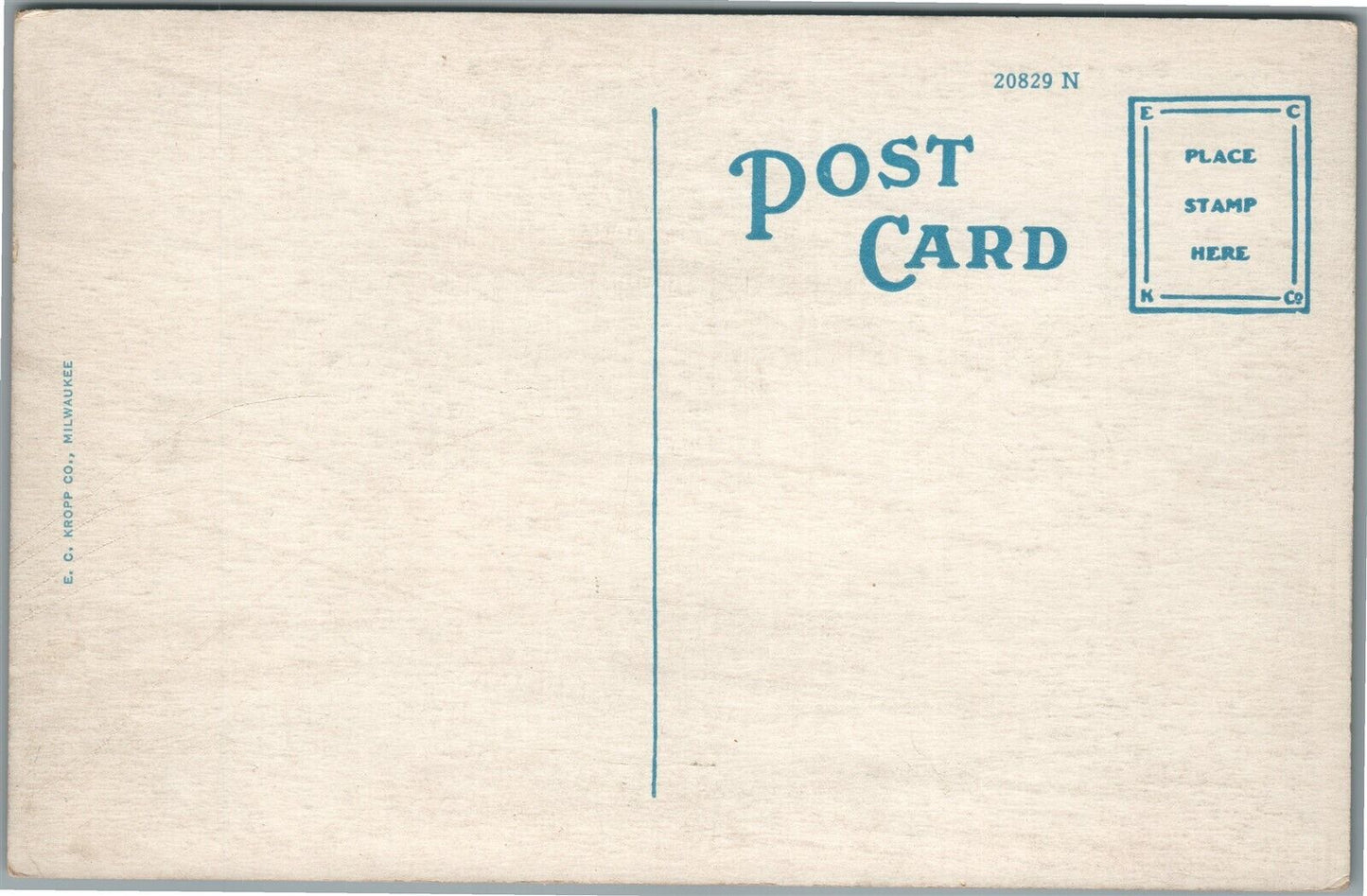 LUDINGTON MI EPWORTH HEIGHTS VIEW OLD CARS PARKING ANTIQUE POSTCARD