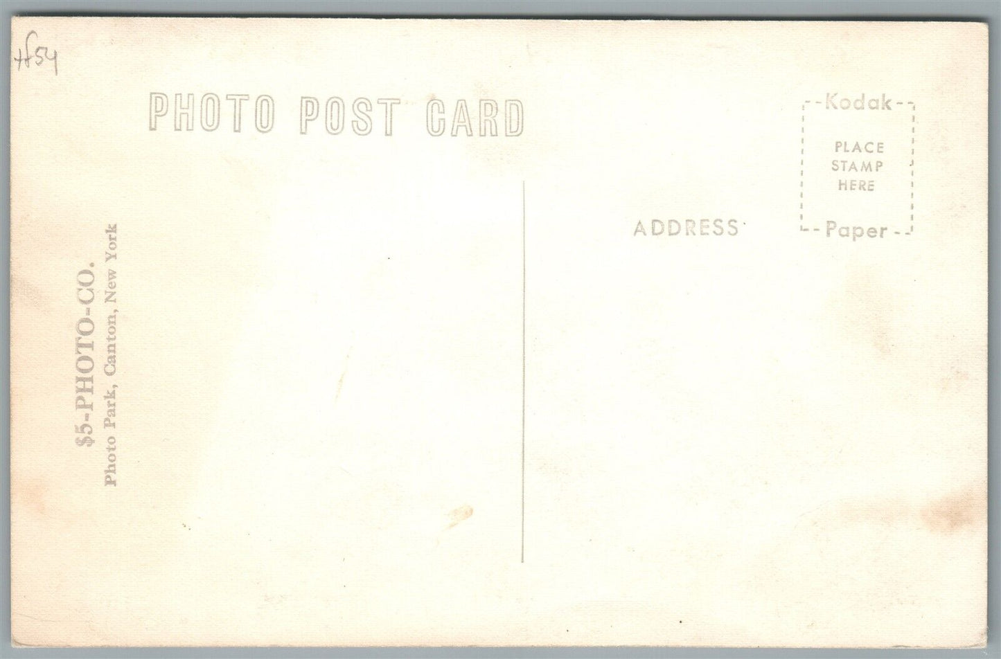 HENDERSON HARBOR NY on LAKE ONTARIO VINTAGE REAL PHOTO POSTCARD RPPC