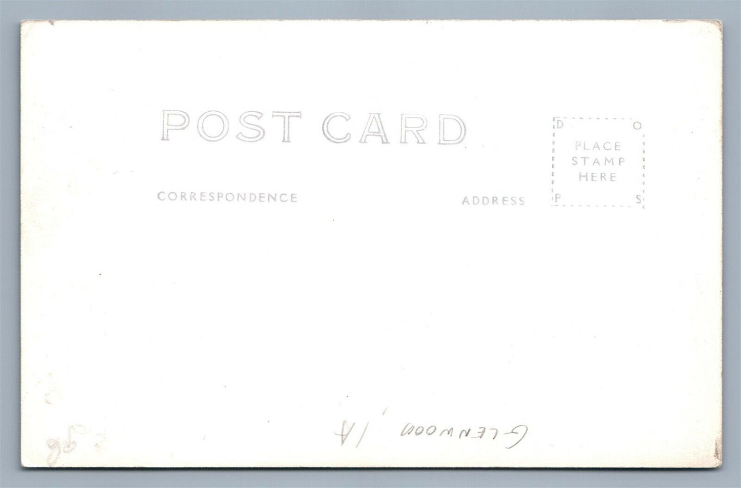 GLENWOOD IA INSTITUTION FEEBLE MINDED CHILDREN VINTAGE REAL PHOTO POSTCARD RPPC