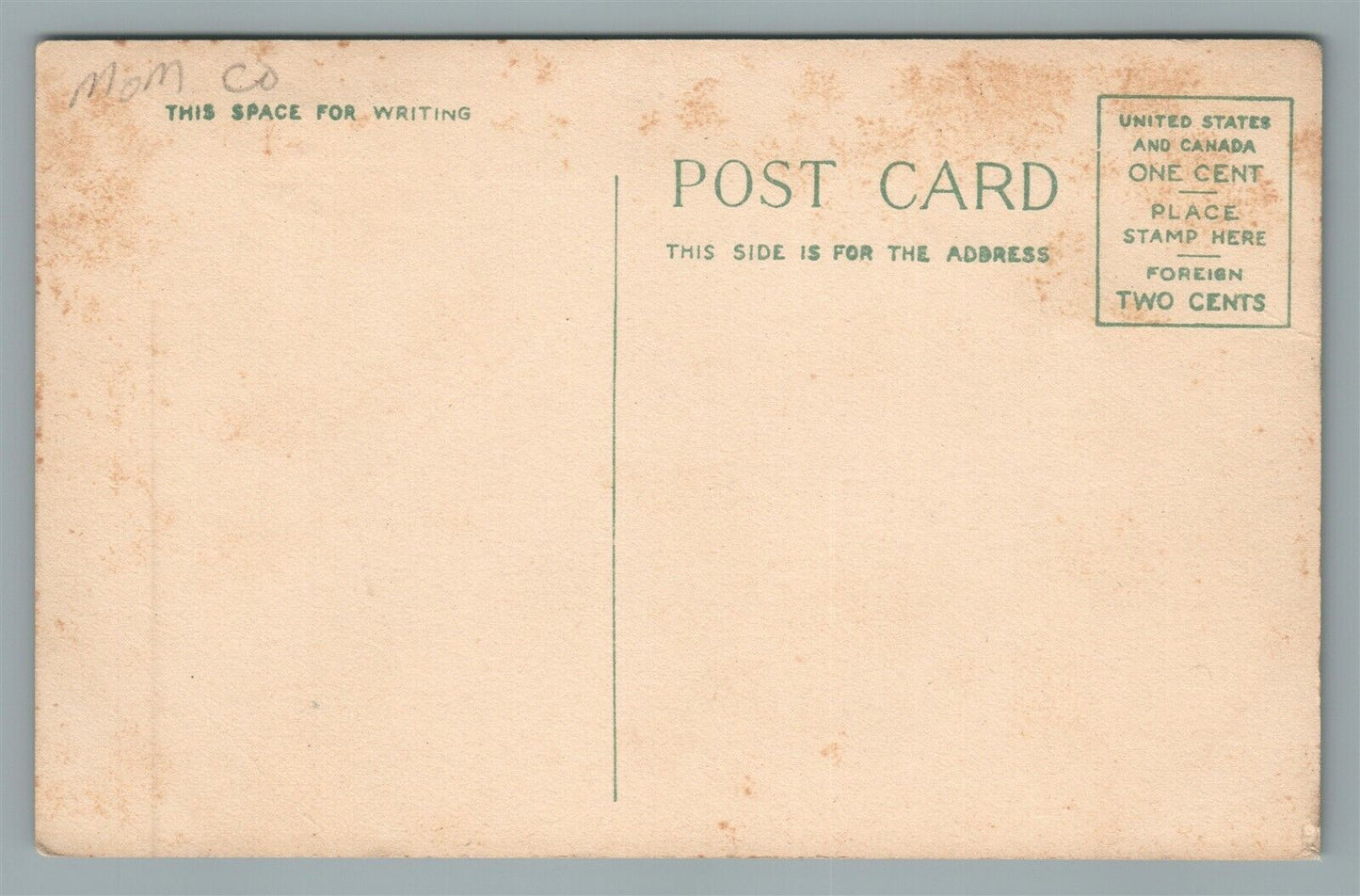 BRADLEY BEACH NJ VIEW FROM HOTEL ANTIQUE POSTCARD