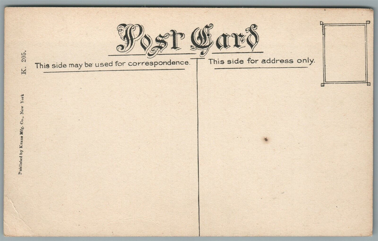 ST.AUGUSTINE FL THE KEYSTONE ANTIQUE POSTCARD