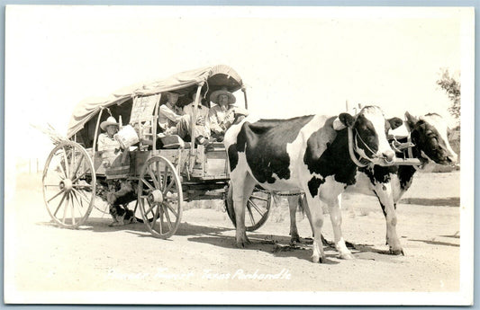 PIONEER TOURIST TEXAS PANHANDLE VINTAGE REAL PHOTO POSTCARD RPPC