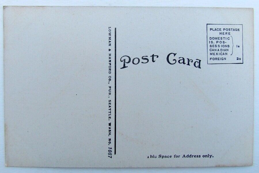 VINTAGE POSTCARD WRANGELL CITY ALASKA